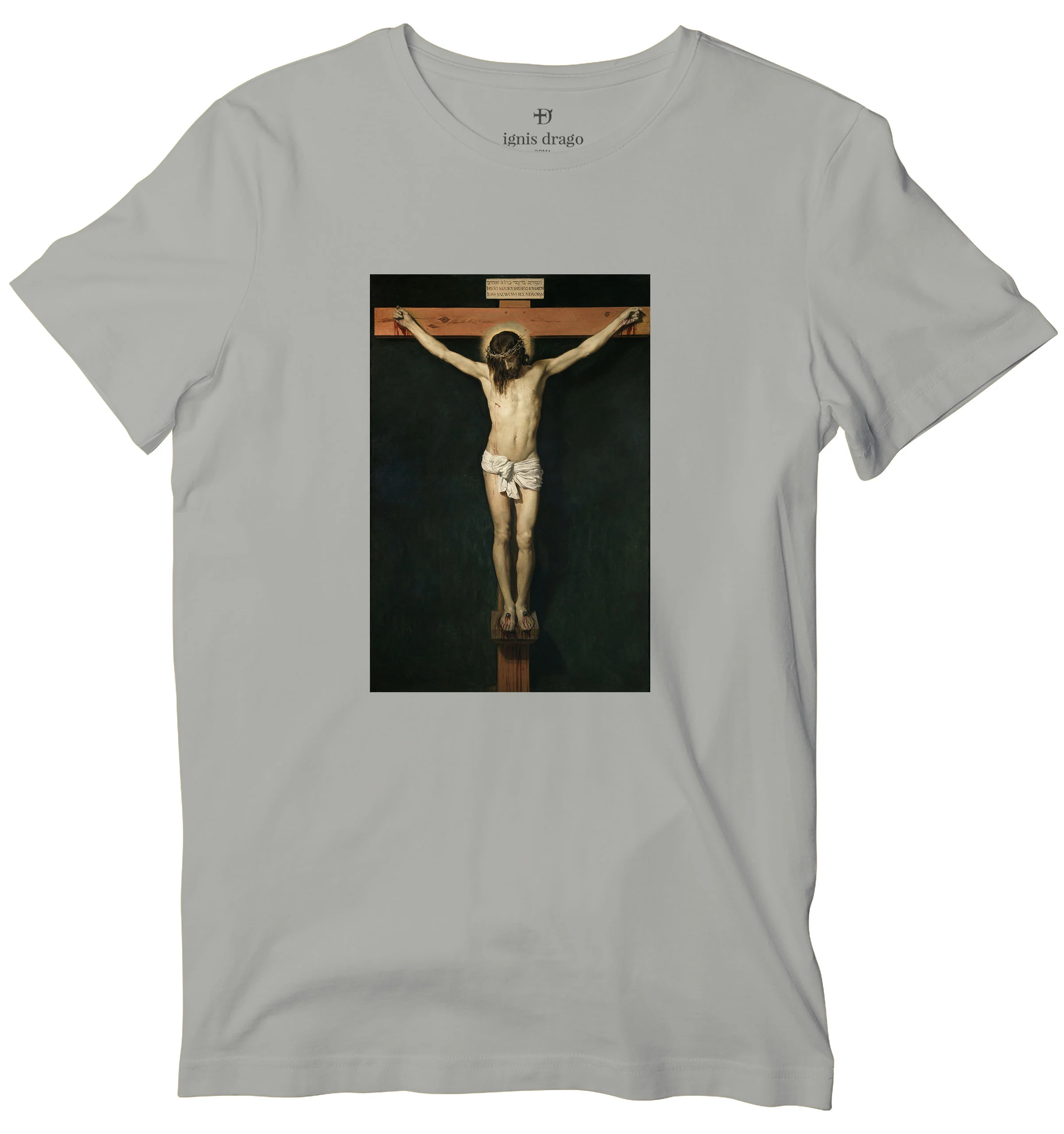 Christ Crucified Art T-shirt - Image 4