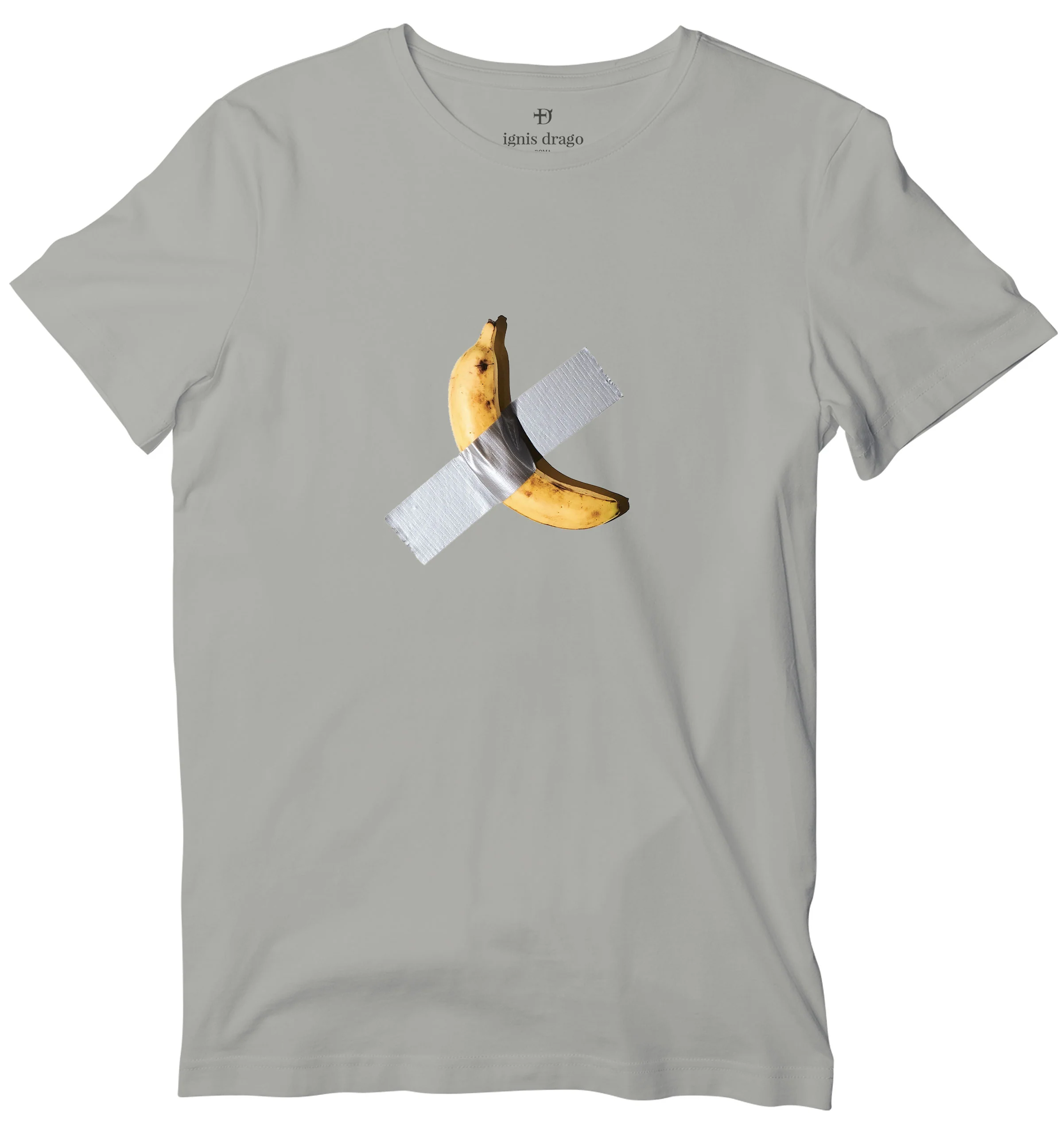 "Comedian" The Banana Taped To A Tee - Art T-shirt - Image 3