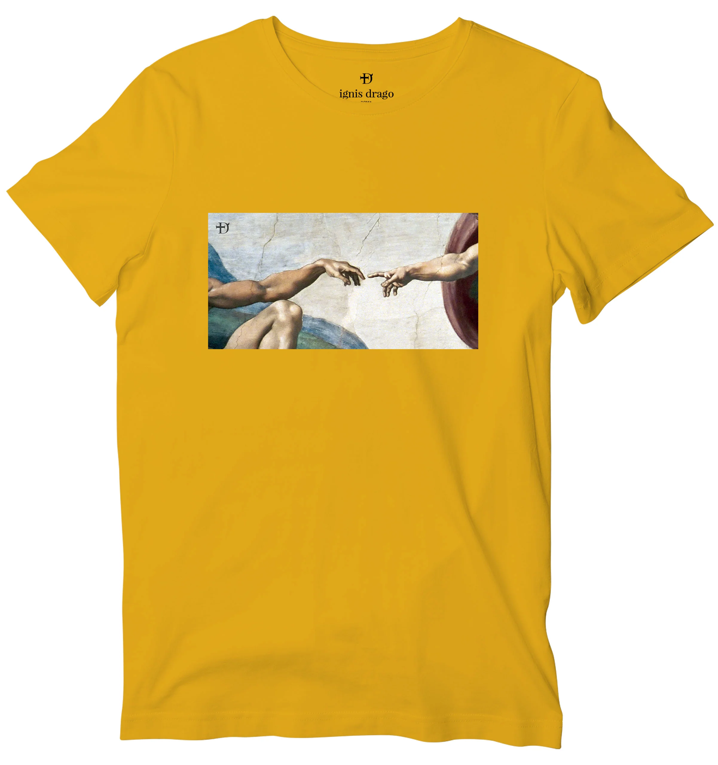 Creation of Adam Art T-shirt - Image 6