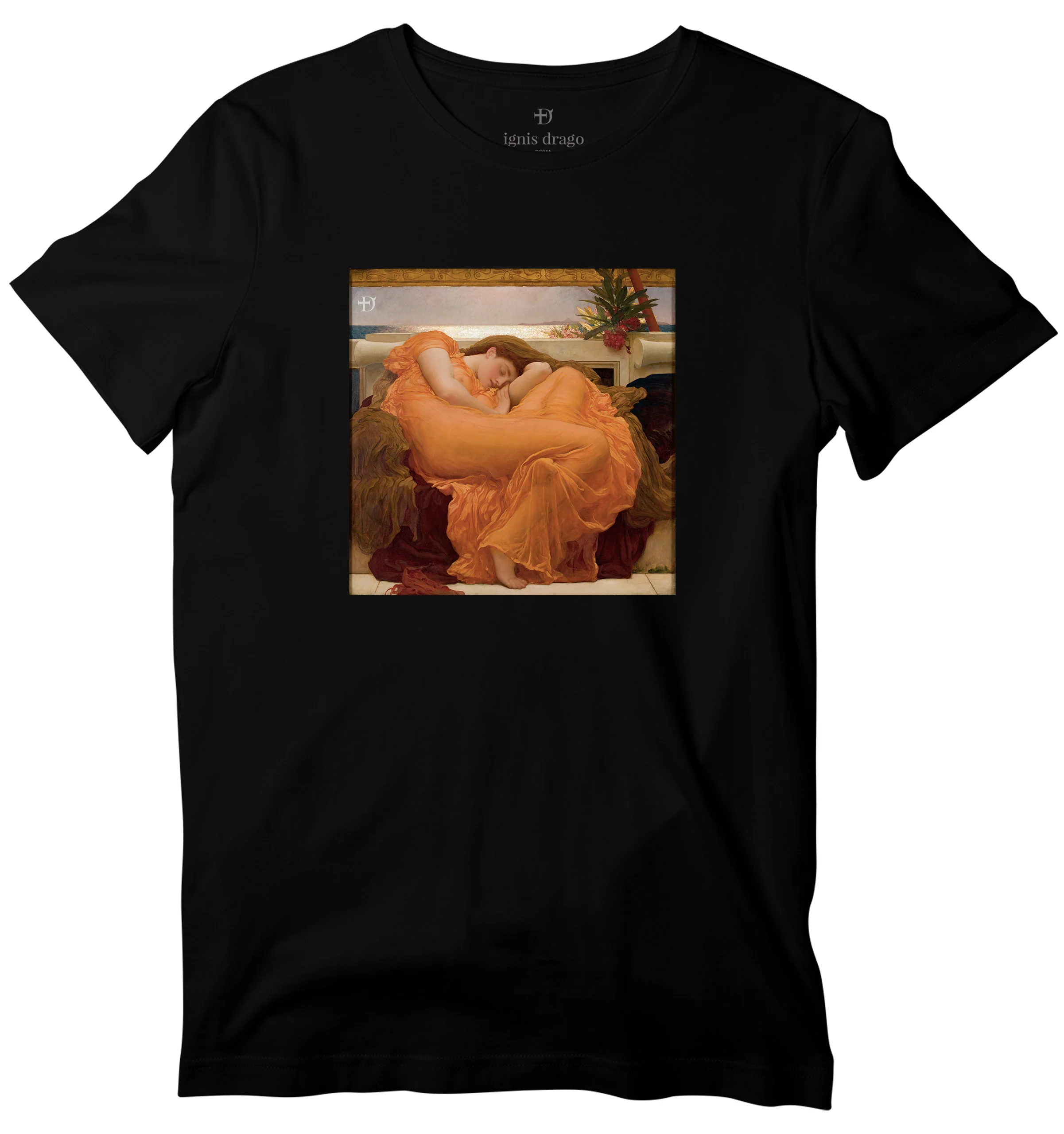 Flaming June Art T-shirt - Image 3