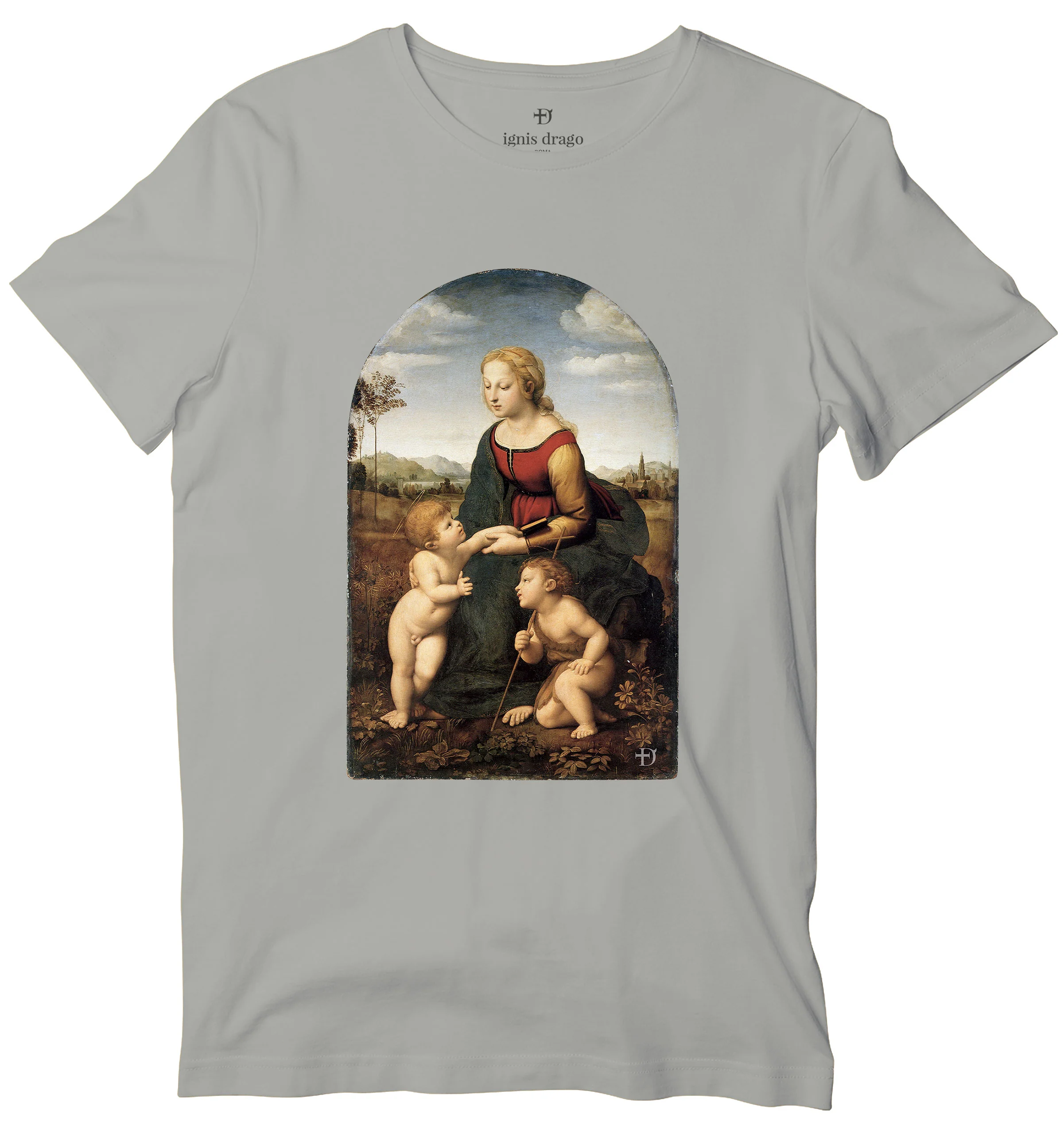 La Belle Jardiniere Art T-shirt - Image 5