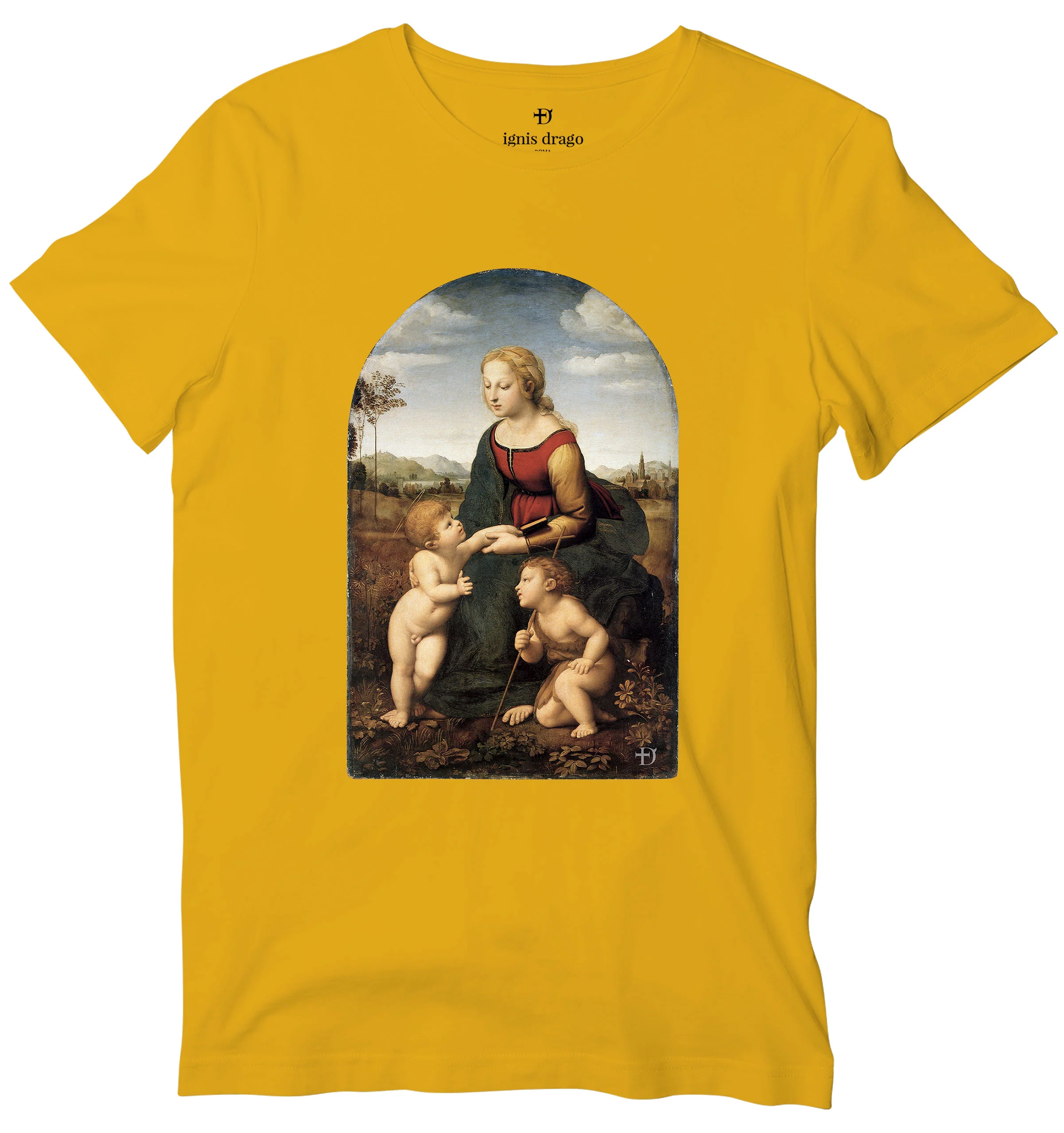 La Belle Jardiniere Art T-shirt - Image 6