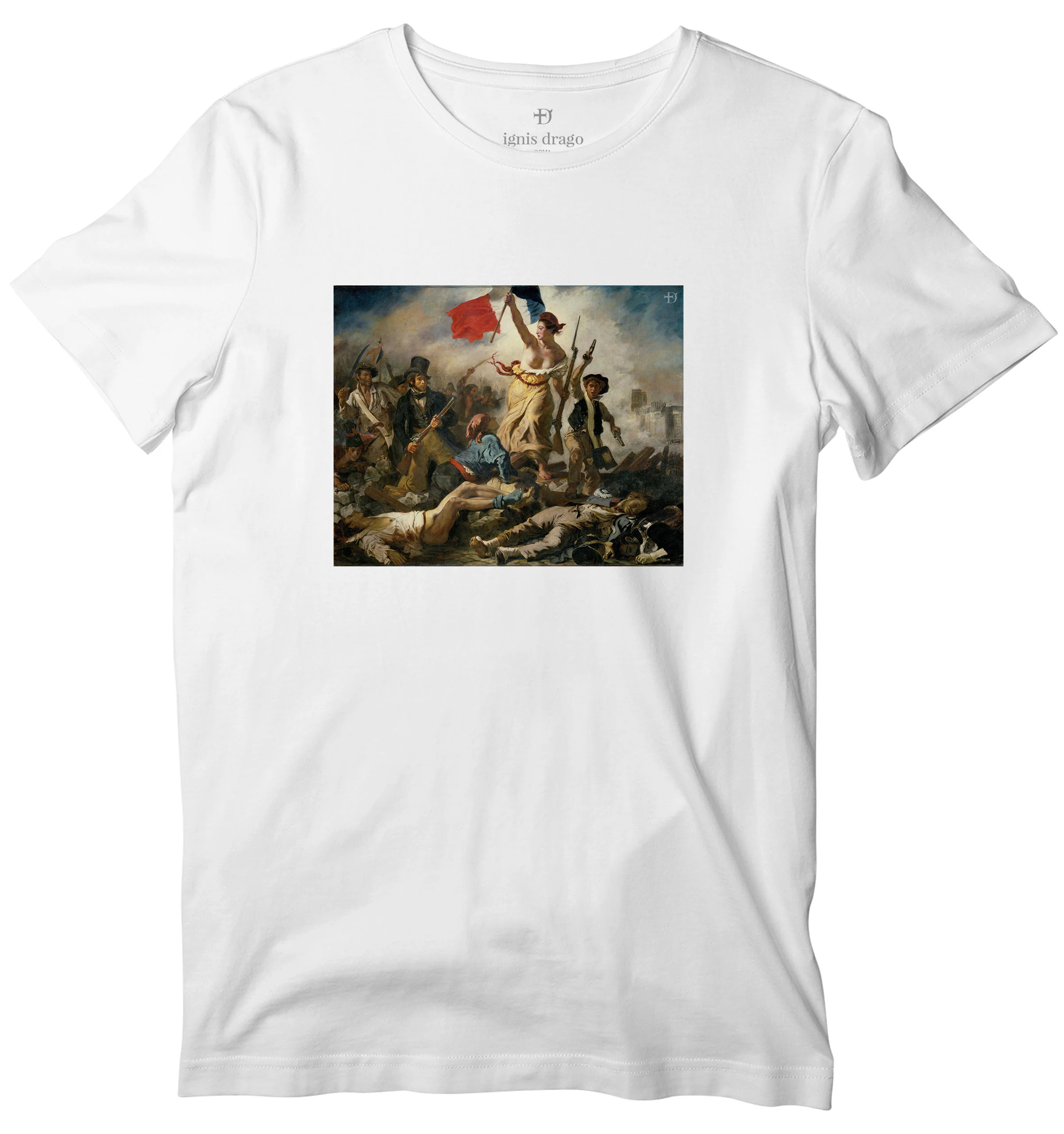 Liberty Leading The People Art T-shirt - Image 4