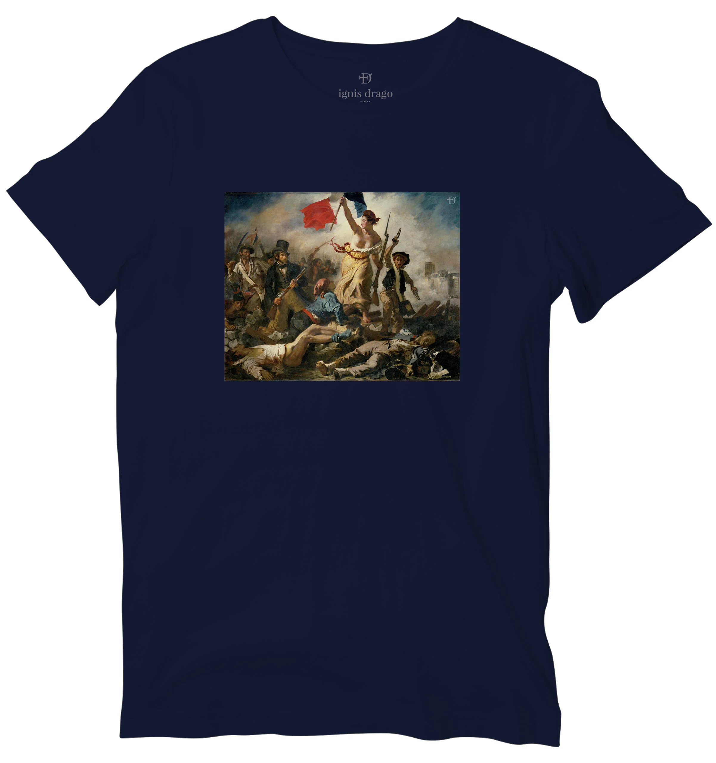 Liberty Leading The People Art T-shirt - Image 6