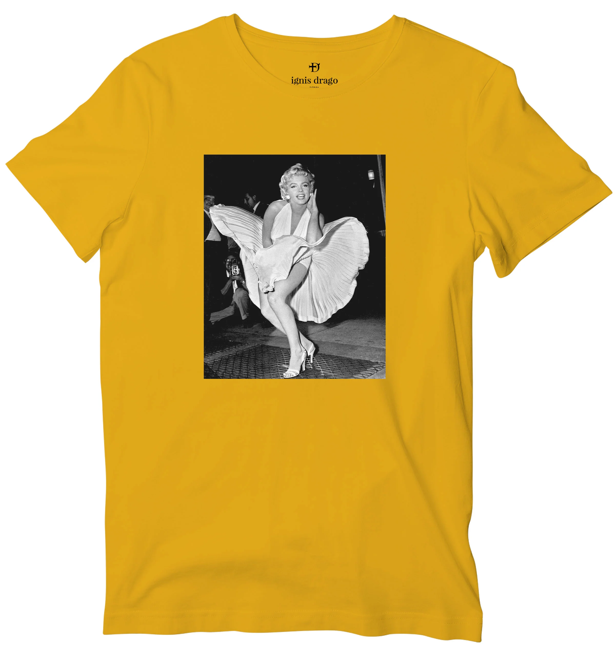 Marilyn Monroe White Dress T-shirt - Image 6